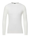 Paolo Pecora Sweaters In White