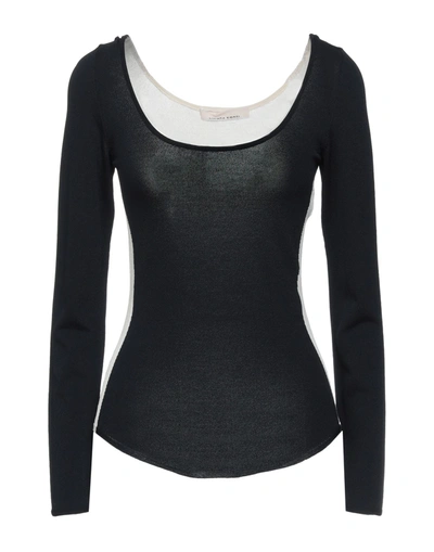 Liviana Conti Sweaters In Black