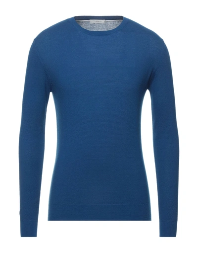 Paolo Pecora Sweaters In Blue