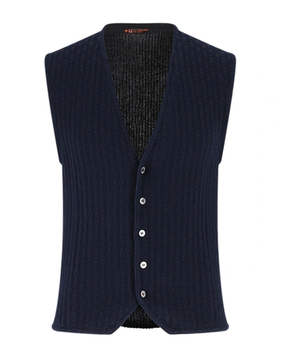 +u Plusultra Cardigans In Dark Blue