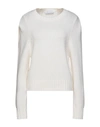 Weili Zheng Sweaters In Ivory