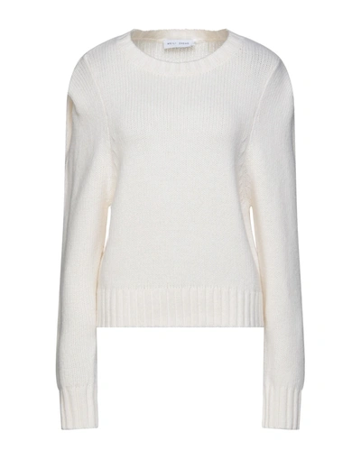 Weili Zheng Sweaters In Ivory