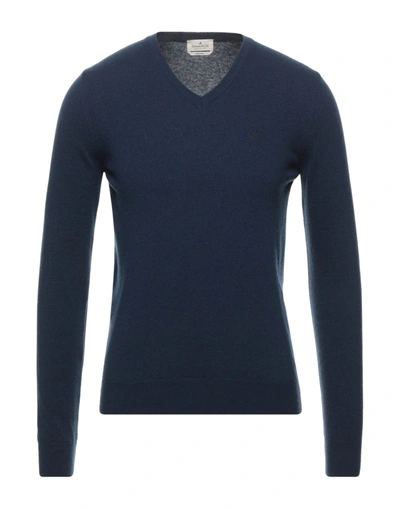 Brooksfield Sweaters In Blue