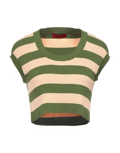 The Gigi Sweaters In Green