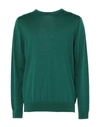 Dunhill Sweaters In Emerald Green