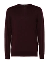 Dunhill Sweaters In Maroon