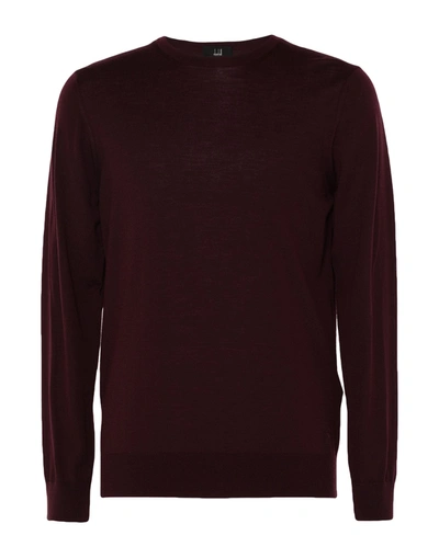 Dunhill Sweaters In Maroon