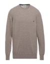 Brooksfield Sweaters In Dove Grey