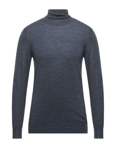 Paolo Pecora Turtlenecks In Pastel Blue