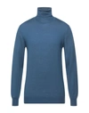 Paolo Pecora Turtlenecks In Slate Blue