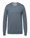 Paolo Pecora Sweaters In Pastel Blue