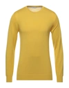 Paolo Pecora Sweaters In Ocher