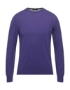 Gran Sasso Sweaters In Purple