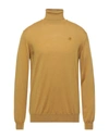 Roberto Cavalli Turtlenecks In Ocher