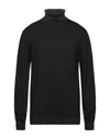 Alpha Studio Turtlenecks In Dark Green
