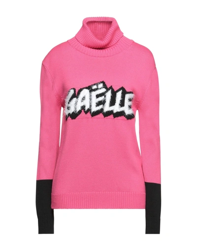 Gaelle Paris Turtlenecks In Fuchsia