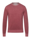 Gran Sasso Sweaters In Garnet