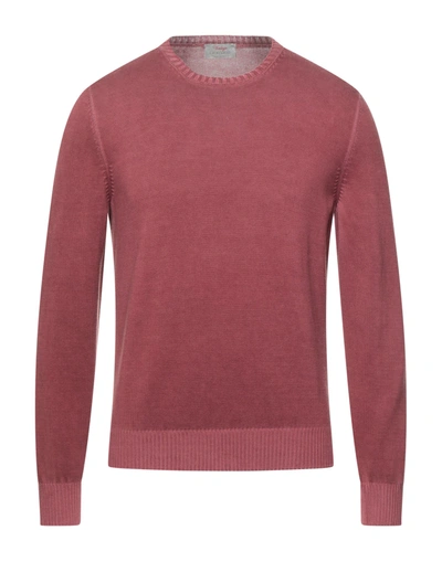 Gran Sasso Sweaters In Garnet