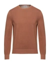 Gran Sasso Sweaters In Orange
