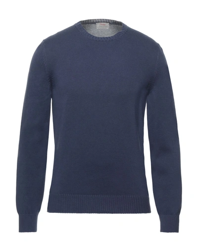 Gran Sasso Sweaters In Blue
