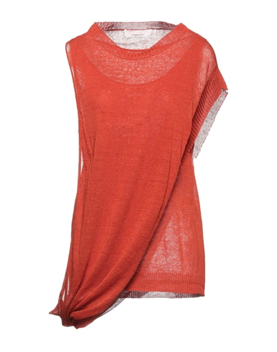 Liviana Conti Sweaters In Orange