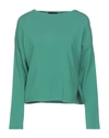 Roberto Collina Sweaters In Green