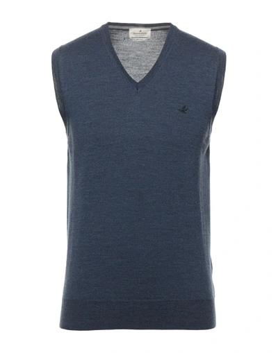 Brooksfield Sweaters In Dark Blue