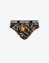 MOSCHINO ALL-OVER TEDDY CHAIN BRIEFS