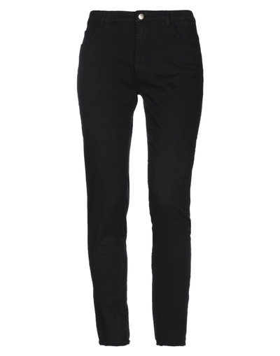 Scee By Twin-set Jeans In Black