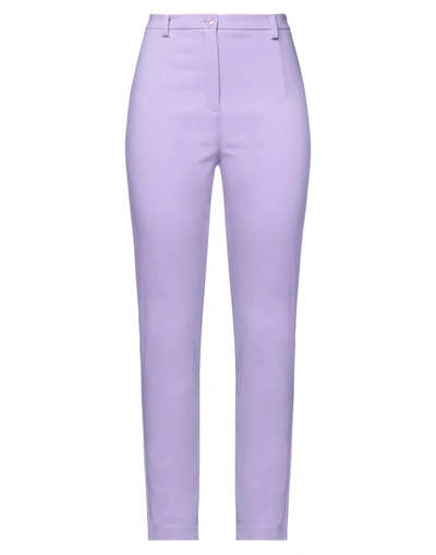 Patrizia Pepe Pants In Lilac