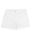 Frankie Morello Denim Shorts In White