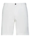 Theory Zaine Slim-fit Straight-leg Shorts In White