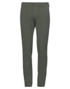 Entre Amis Pants In Military Green
