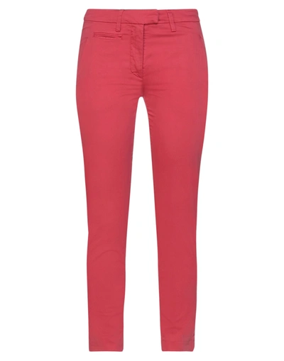 Dondup Pants In Garnet