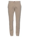 Four.ten Industry 4/10 Four. Ten Industry Man Pants Beige Size 34 Cotton, Linen, Elastane