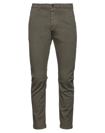 Grey Daniele Alessandrini Pants In Green