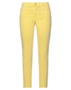 Jacob Cohёn Woman Jeans Yellow Size 29 Cotton, Elastane