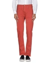 SIVIGLIA SIVIGLIA MAN PANTS RED SIZE 30 COTTON, ELASTANE,36797139GJ 10