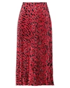 Valentino Long Skirts In Red