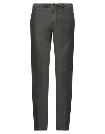 Incotex Pants In Military Green
