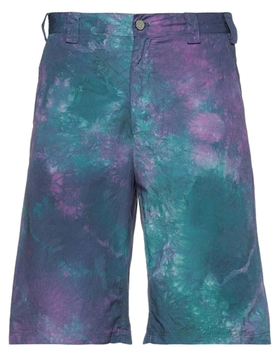 Mauna Kea Man Shorts & Bermuda Shorts Purple Size M Cotton