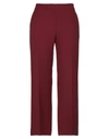 Valentino Pants In Maroon