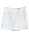 Ndegree21 Woman Shorts & Bermuda Shorts White Size 8 Cotton