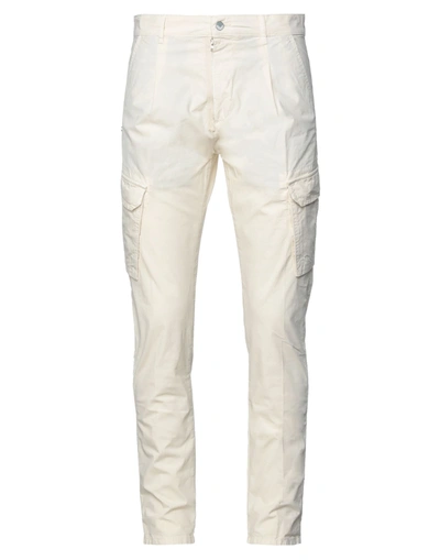 Grey Daniele Alessandrini Pants In Beige