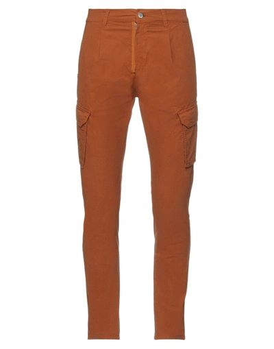 Grey Daniele Alessandrini Pants In Brown