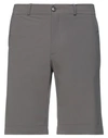 Rrd Man Shorts & Bermuda Shorts Lead Size 28 Polyamide, Elastane In Grey