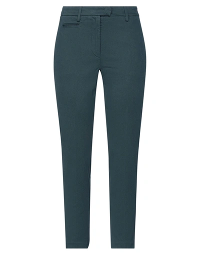 Dondup Pants In Deep Jade