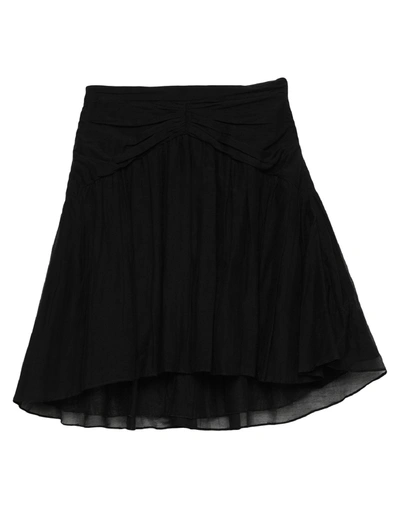 Ndegree21 Mini Skirts In Black