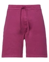 Carhartt Man Shorts & Bermuda Shorts Garnet Size Xs Cotton, Elastane In Red