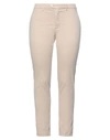 OAKS OAKS WOMAN PANTS BEIGE SIZE 28 COTTON, ELASTANE,13504580EX 5